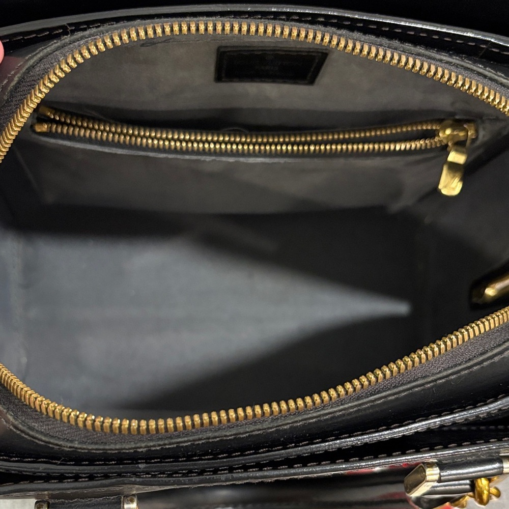 Louis Vuitton Pont Neuf Black Epi Leather satchel - Picture 8 of 11